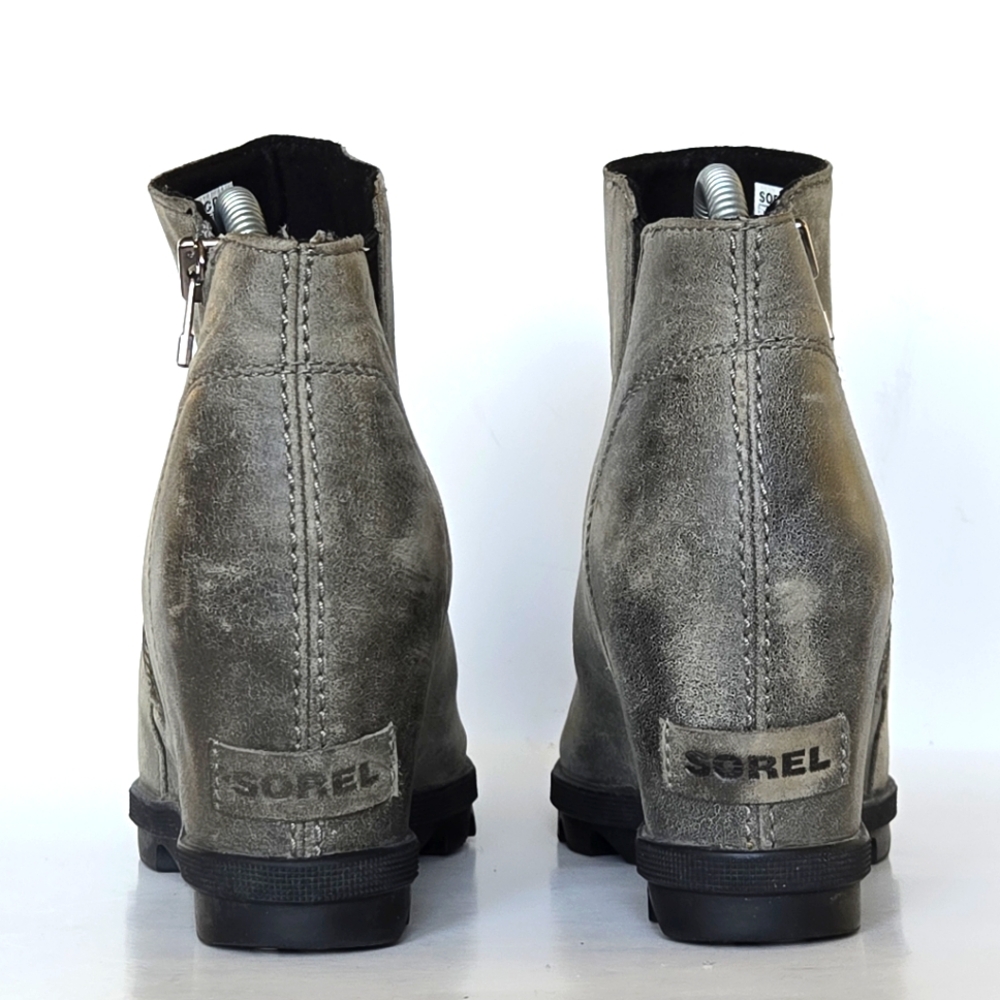 Sorel Joan Of Arctic Wedge II Zip Booties 8 - Picture 3 of 7